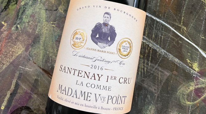 2016 Madame Veuve Point, Santeney 1er Cru La Comme, Bourgogne, Frankrig