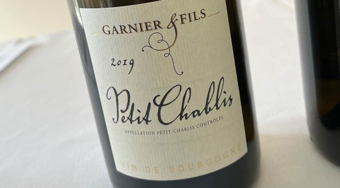 2019 Domaine Garnier & Fils, Petit Chablis, Bourgogne, Frankrig
