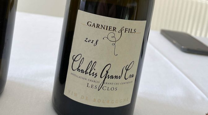 2018 Domaine Garnier & Fils, Chablis Grand Cru Les Clos, Bourgogne, Frankrig