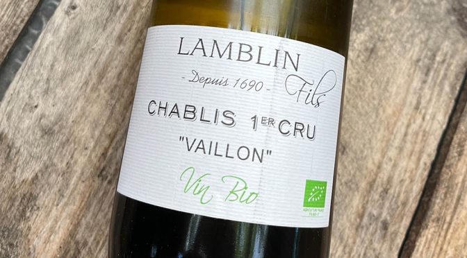 2019 Lamblin & Fils, Chablis 1er Cru Vaillons Organic, Bourgogne, Frankrig