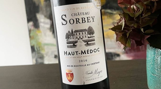 2016 Château Sorbey, Haut-Médoc, Bordeaux, Frankrig