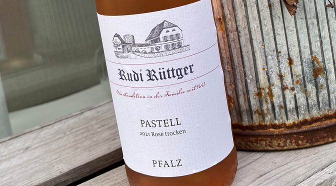 2021 Weingut Rudi Rüttger, Pastell Rosé Trocken, Pfalz, Tyskland