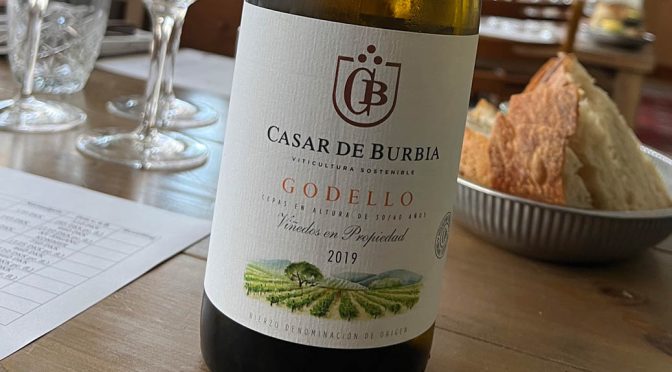 2019 Casar de Burbia, Casar Godello, Bierzo, Spanien
