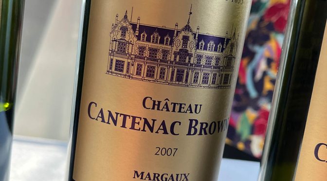 2007 Château Cantenac Brown, Margaux 2. Grand Cru Classé, Bordeaux, Frankrig