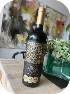 2017 Marcelo Pelleriti Wines, 1853 Old Vine Estate Malbec, Mendoza, Argentina