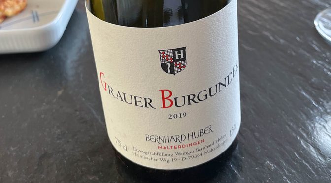 2019 Weingut Bernhard Huber, Grauer Burgunder, Baden, Tyskland