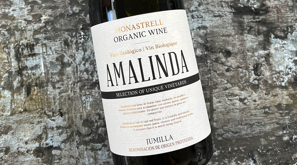 2019 Bodegas Alceño, Amalinda Monastrell, Jumilla, Spanien - Houlbergs  Vinblog