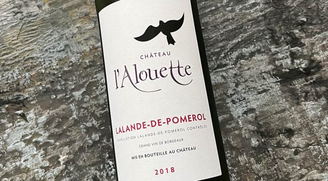 2018 Château l’Alouette, Lalande-de-Pomerol, Bordeaux, Frankrig