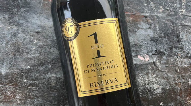 2019 Masseria La Volpe, 1 Uno Primitivo di Manduria Riserva, Puglia, Italien