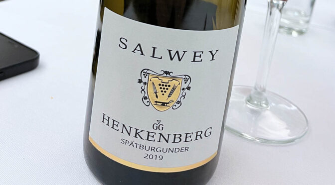2019 Weingut Salwey, Oberrotweiler Henkenberg Spätburgunder GG, Baden, Tyskland