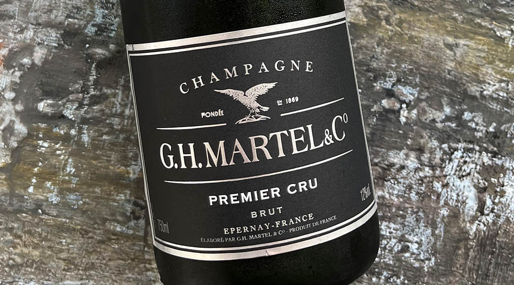 N V G H Martel Co Premier Cru Brut Champagne Frankrig Houlbergs Vinblog