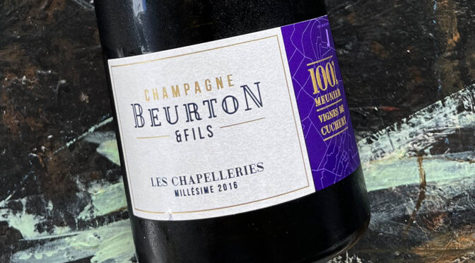 2016 Beurton & Fils, Les Chapelleries, Champagne, Frankrig