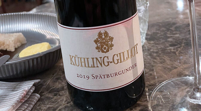 2019 Weingut Kühling-Gillot, Spätburgunder, Rheinhessen, Tyskland
