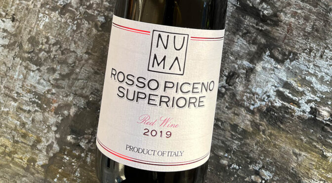 2019 Cantina Numa, Rosso Piceno Superiore, Marche, Italien