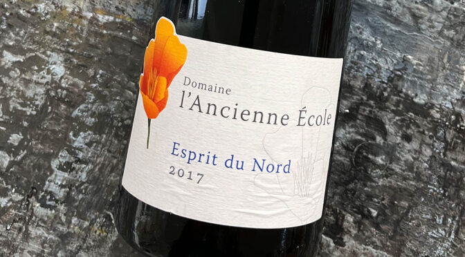 2017 Domaine l’Ancienne École, Esprit du Nord Vin de France, Rhône, Frankrig