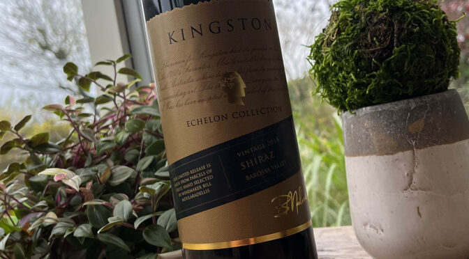2018 Kingston Estate Wines, Echelon Collection Shiraz, Barossa Valley, Australien
