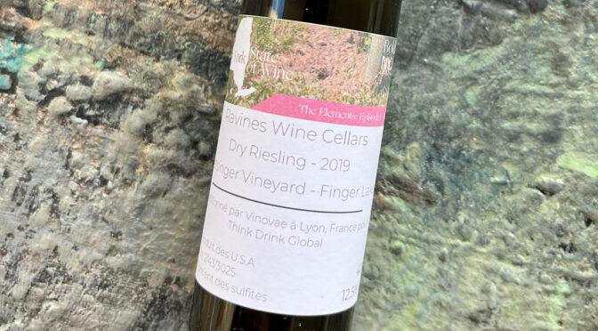 2019 Ravines Wine Cellars, Argetsinger Vineyards Dry Riesling, New York, USA