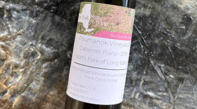 2019 Paumanok Vineyards, Cabernet Franc, New York, USA