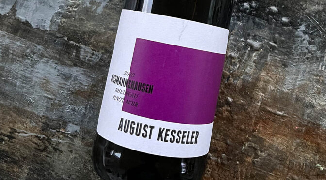 2020 Weingut August Kesseler, Assmannhausen Pinot Noir, Rheingau, Tyskland