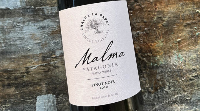 2020 Bodega Malma, Malma Chacra La Papay Pinot Noir, Patagonien, Argentina