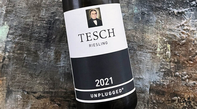 2021 Weingut Tesch, Riesling Unplugged, Nahe, Tyskland