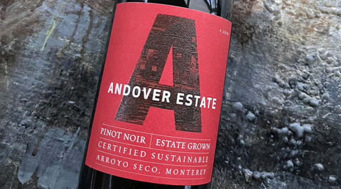 2019 Andover Estate Wines, Pinot Noir Arroyo Seco, Californien, USA