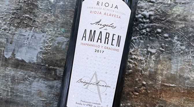 2017 Bodegas Amaren, Ángeles de Amaren, Rioja, Spanien