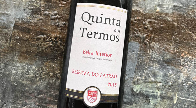 2018 Quinta dos Termos, Reserva do Patrão Tinto, Beira Interior, Portugal