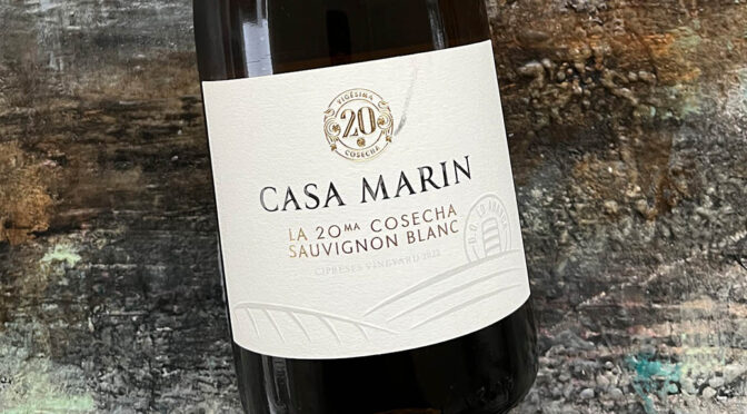 2022 Casa Marin, Cipreses Vineyard Sauvignon Blanc, San Antonio Valley, Chile
