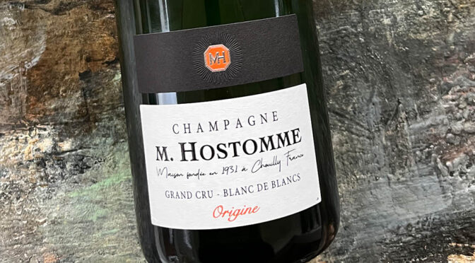N.V. M. Hostomme, Blanc de Blanc Grand Cru, Champagne, Frankrig