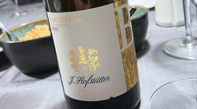 2020 Tenuta J. Hofstätter, Barthenau Vigna San Michele Pinot Bianco, Alto Adige, Italien