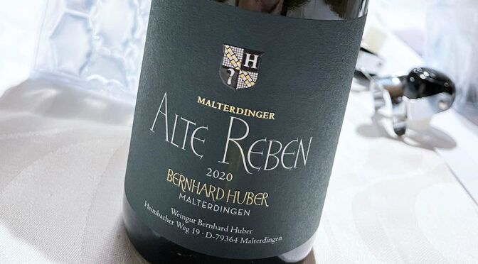 2020 Weingut Bernhard Huber, Malterdinger Alte Reben Chardonnay, Baden Tyskland