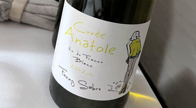 2021 Fanny Sabre, Cuvée Anatole Blanc, Bourgogne, Frankrig