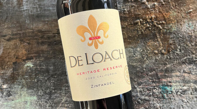 2020 DeLoach Vineyards, Zinfandel Heritage Reserve, Californien, USA
