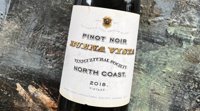 2018 Buena Vista Winery, North Coast Pinot Noir, Californien, USA