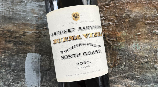 2020 Buena Vista Winery, North Coast Cabernet Sauvignon, Californien, USA